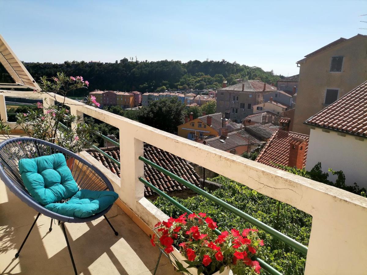 Apartment Branko With Terrace, Old Town Labin 拉宾 外观 照片
